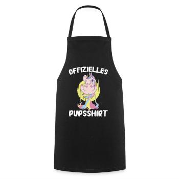 Unicorn Unicorns Mythical Creatures Mystical - Cooking Apron - black - Front - AI Model Male 185 dark (185cm)