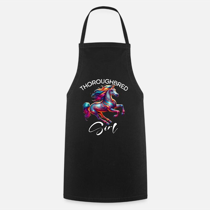 Cadeau pur-sang - Tablier de cuisine - noir