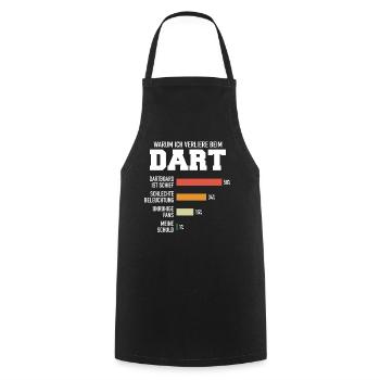 Fléchettes Fléchettes Joueur de fléchettes Fléchettes Sport - Tablier de cuisine - noir - Devant - AI Model Male 185 dark (185cm)