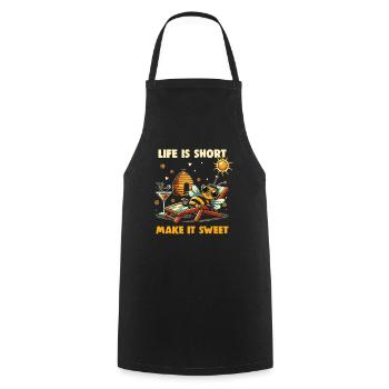 Amoureux des abeilles Apiculteurs Amis de la nature Apiculteurs - Tablier de cuisine - noir - Devant - AI Model Male 185 dark (185cm)