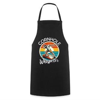 Cornhole - Cooking Apron - black - Front - AI Model Male 185 dark (185cm)