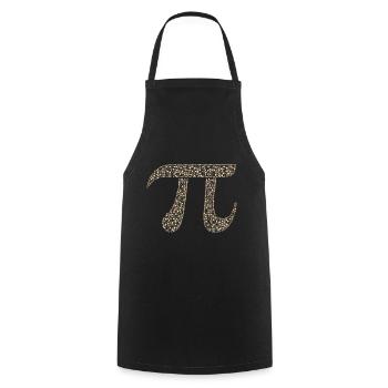 Pi Digits Math Nerd Circle Number Pi Symbol - Cooking Apron - black - Front - AI Model Male 185 dark (185cm)