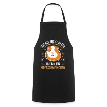 Cochon d’Inde à poil long chiens à crête à poil long - Tablier de cuisine - noir - Devant - AI Model Male 185 dark (185cm)