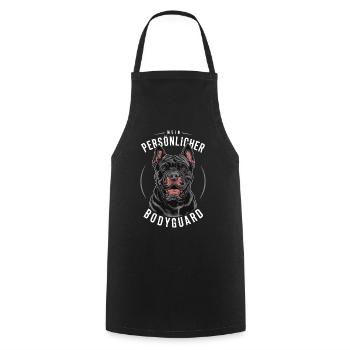 Chiens Cane Corso Italiano Chien - Tablier de cuisine - noir - Devant - AI Model Male 185 dark (185cm)