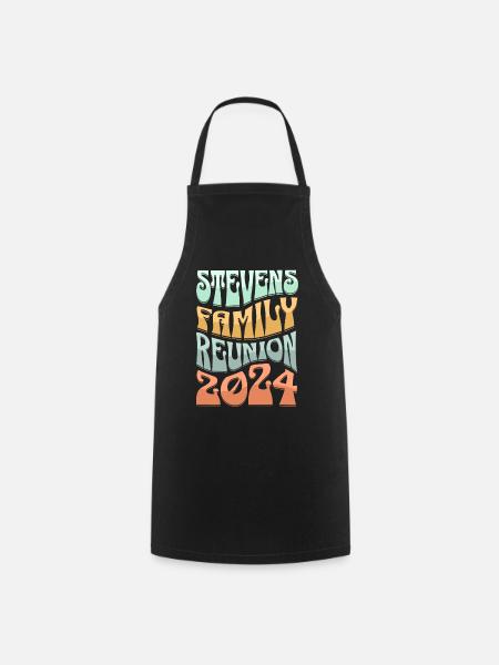 Stevens Family Reunion 2024 - Kochschürze - Schwarz