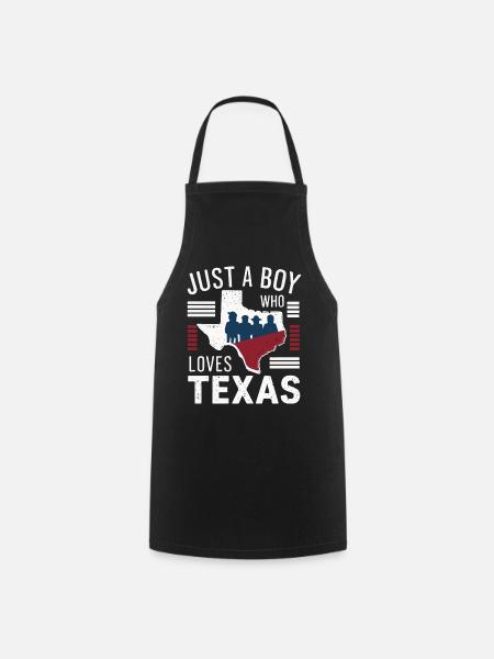 Texas State Texaner Texas - Kochschürze - Schwarz