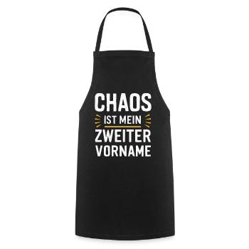 Sarcasme Ironie Drôle Paroles sarcastiques - Tablier de cuisine - noir - Devant - AI Model Male 185 dark (185cm)