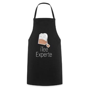 Funny Funny Funny Saying Funny Clothing - Cooking Apron - black - Front - AI Model Male 185 dark (185cm)