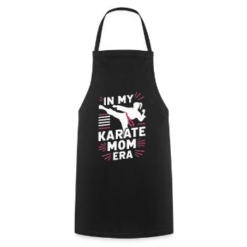 Karaté Karaté Combattant Arts Martiaux - Tablier de cuisine - noir - Devant - AI Model Male 185 dark (185cm)