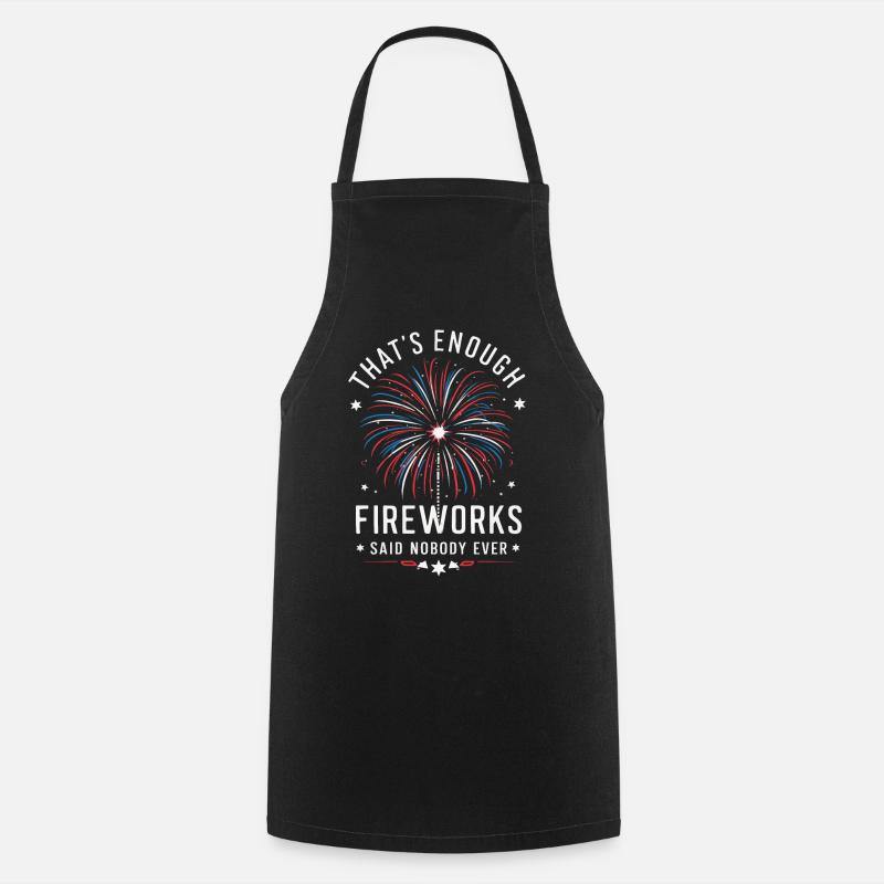 Pyrotechniker Feuerwerk Pyrotechnik - Kochschürze - Schwarz