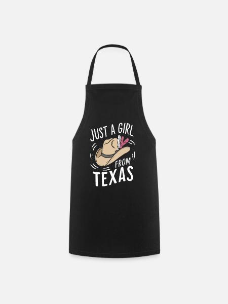 Texas State Texaner Texas - Kochschürze - Schwarz