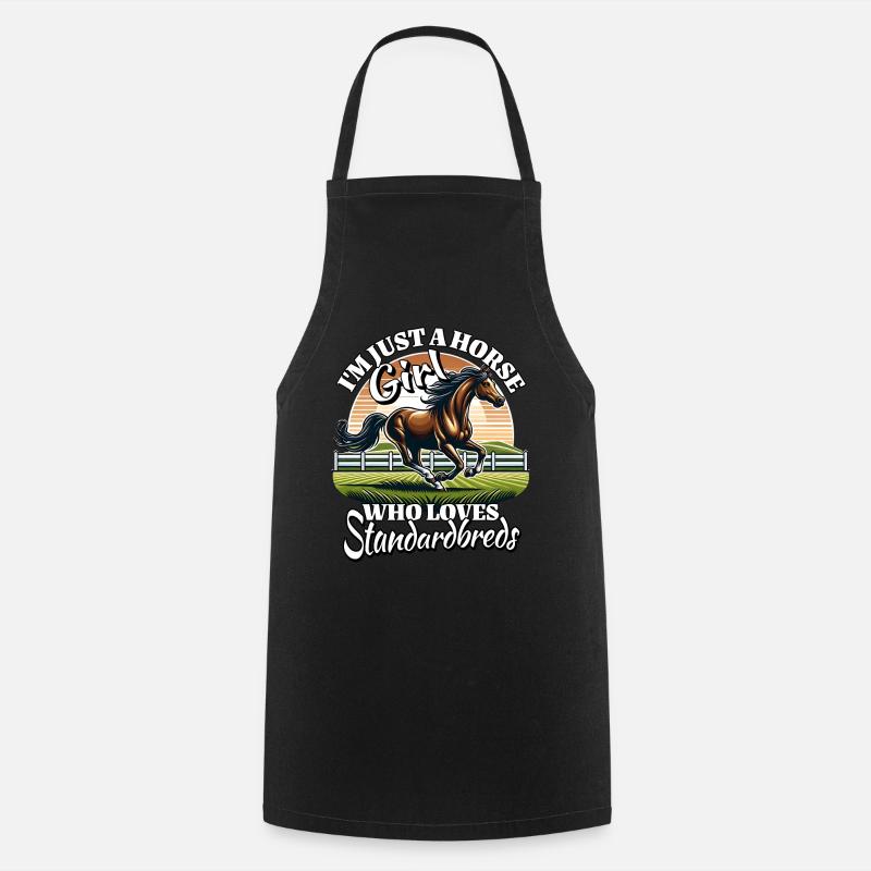 J’adore le dicton Trotter - Tablier de cuisine - noir