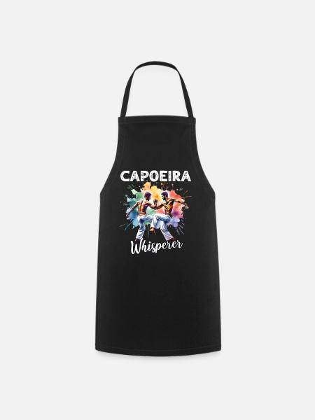 Capoeira Sprüche - Kochschürze - Schwarz