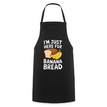 Bananenbrot Spruch Lustiges Bananenbrot Geschenk - Kochschürze - Schwarz - Vorne - AI Model Male 185 dark (185cm)