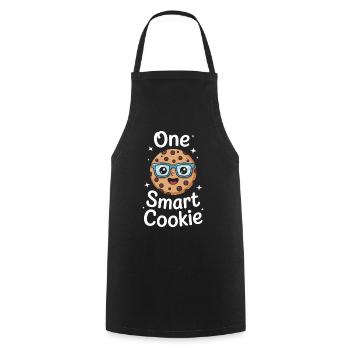 Cookies Saying Chocolate Cookies Funny Cookie Gift - Cooking Apron - black - Front - AI Model Male 185 dark (185cm)