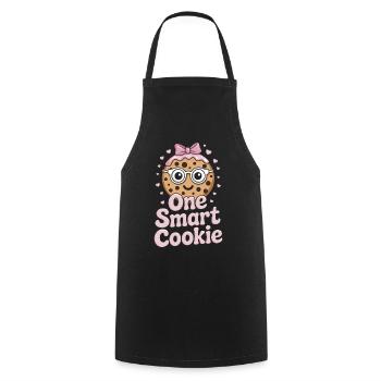 Cookies Saying Chocolate Cookies Funny Cookie Gift - Cooking Apron - black - Front - AI Model Male 185 dark (185cm)