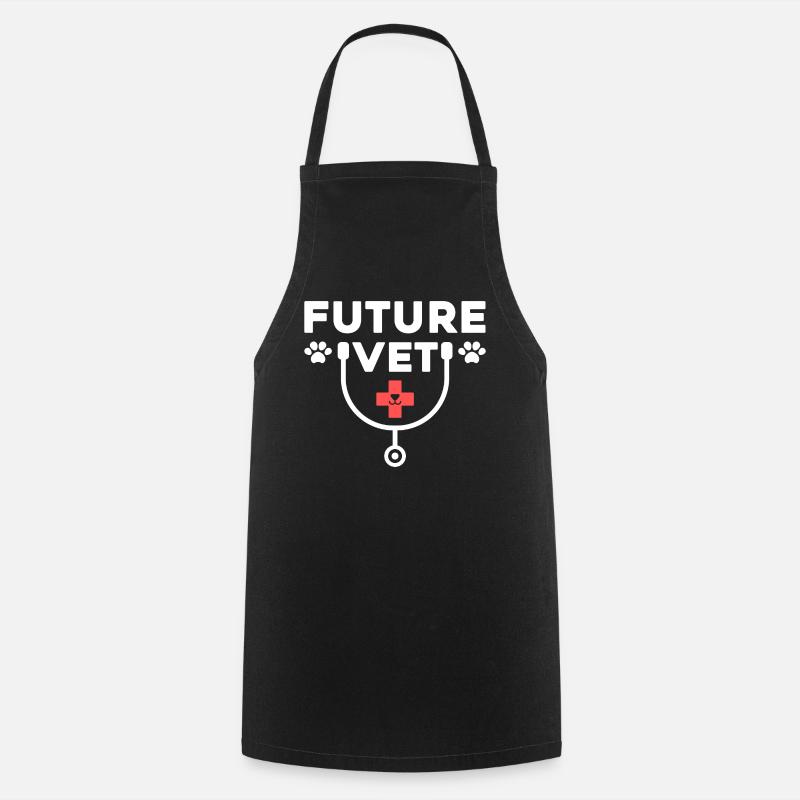 Future Vet - Kochschürze - Schwarz