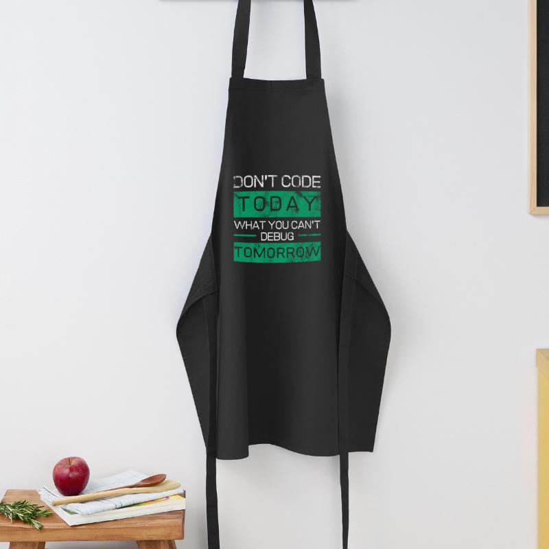 Funny gift programmer coder nerds Cooking Apron
