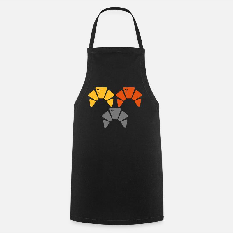 The squirrels - Cooking Apron - black