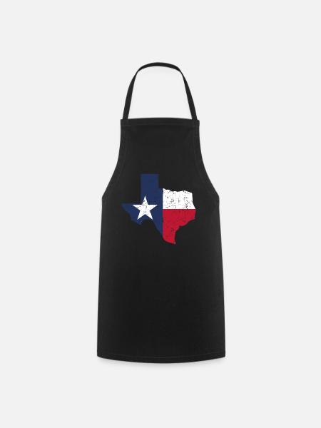 Texas - Tablier de cuisine - noir