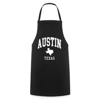 Austin - Tablier de cuisine - noir - Devant - AI Model Male 185 dark (185cm)