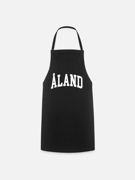 Aland - Förkläde - svart