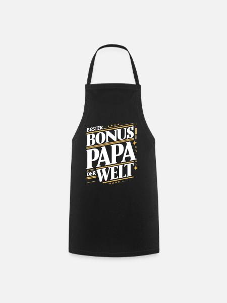 Bonus Papa - Kochschürze - Schwarz