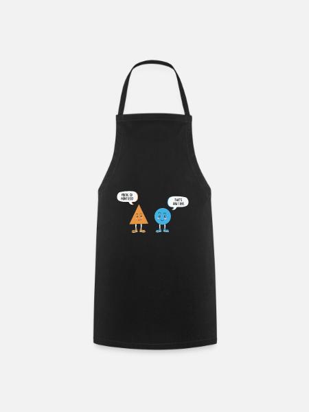 Funny Math Quote Math Teacher Math Sayings - Cooking Apron - black