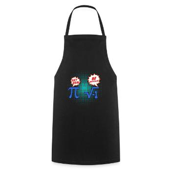 Mathématiques Pi nombre rationnel - Tablier de cuisine - noir - Devant - AI Model Male 185 dark (185cm)
