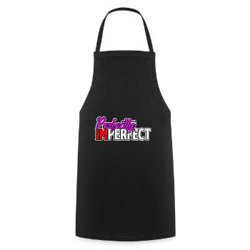 Perfectly imperfect - Cooking Apron - black - Front - AI Model Male 185 dark (185cm)