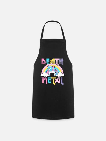 Death metal - Cooking Apron - black