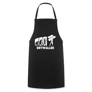 Cloison sèche - Tablier de cuisine - noir - Devant - AI Model Male 185 dark (185cm)