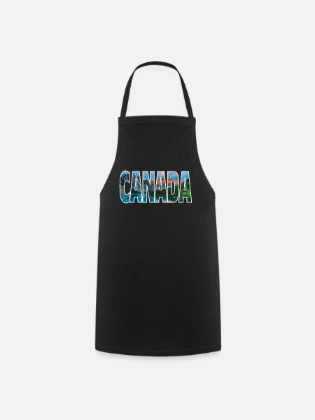 Canada - Cooking Apron - black