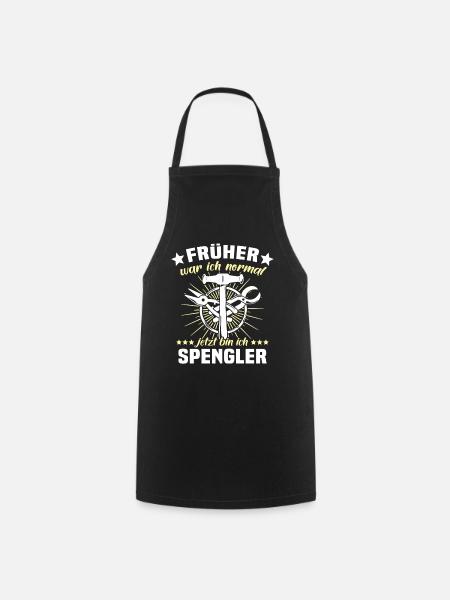 Spengler Spengeln Bauspengler - Kochschürze - Schwarz