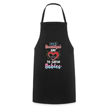 Catch Babies Noula Obstétricien sage-femme - Tablier de cuisine - noir - Devant - AI Model Male 185 dark (185cm)