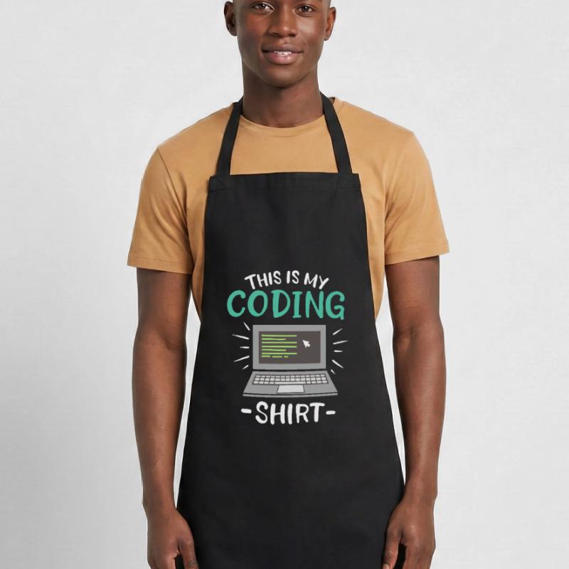 Ceci est mon codeur de chemise de codage Tablier de cuisine