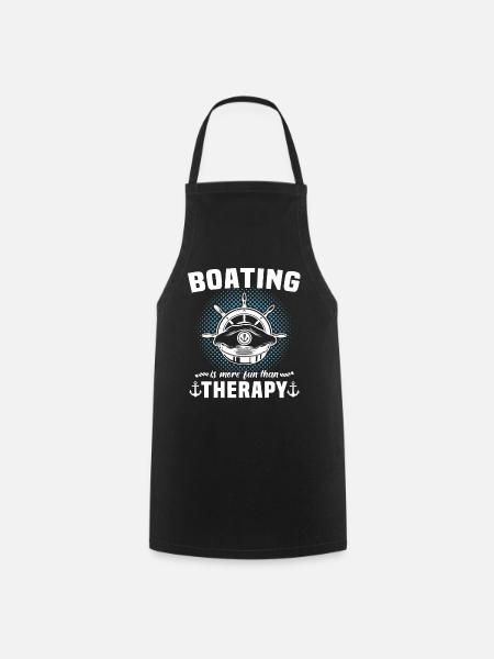 Kapitän Therapie Boot - Kochschürze - Schwarz