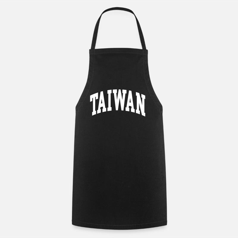 Taiwan - Tablier de cuisine - noir