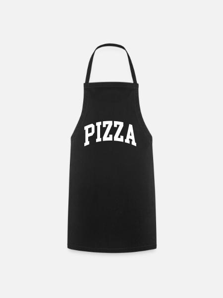 Pizza - Kochschürze - Schwarz