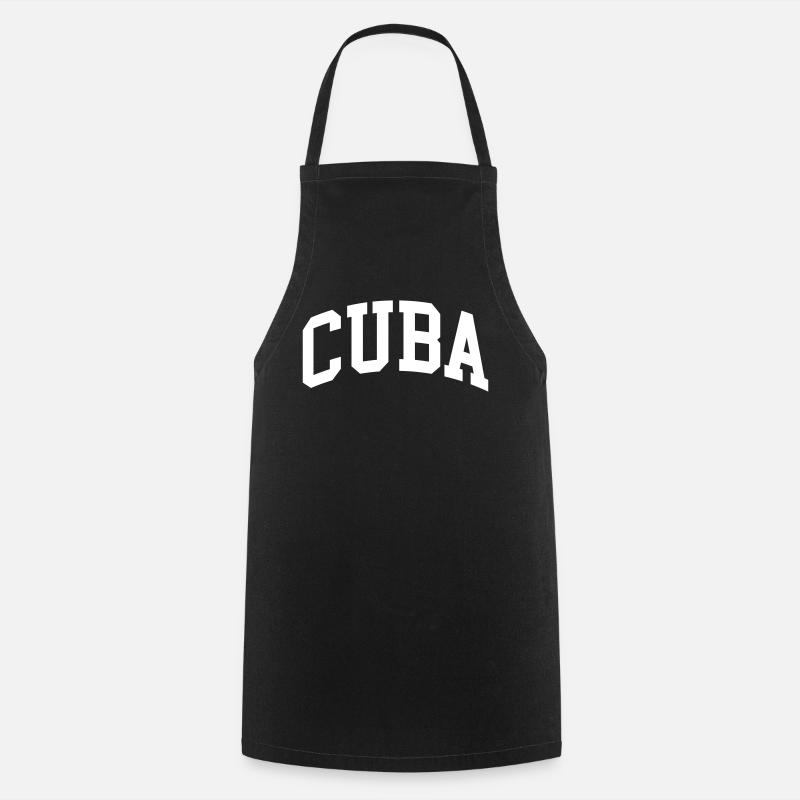 Cuba - Cooking Apron - black