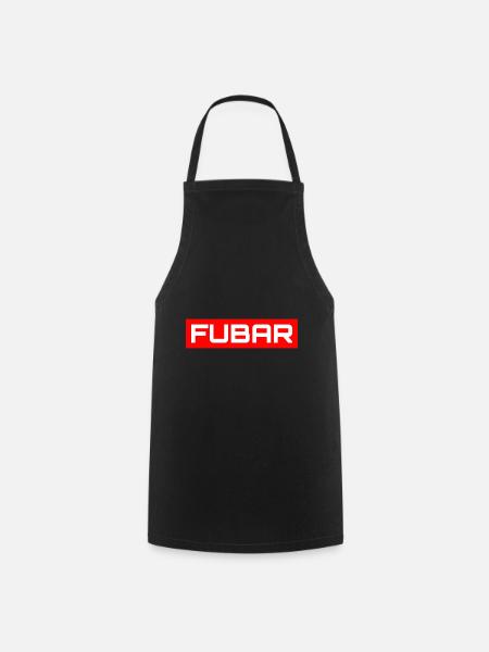 Fubar - Cooking Apron - black