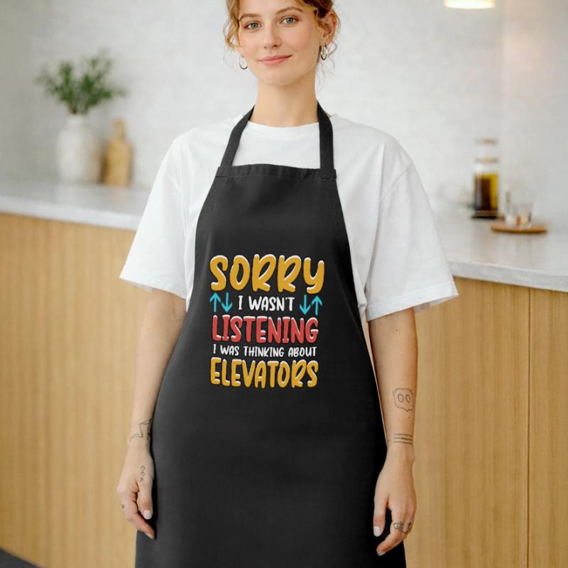 Elevator Fitter Mechatronics Elevator Profession Gift Cooking Apron