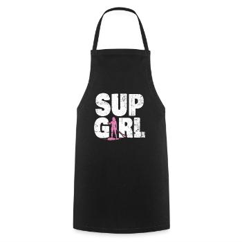 Sup Stand Up Paddle Design Sup Board Paddeln - Cooking Apron - black - Front - AI Model Male 185 dark (185cm)