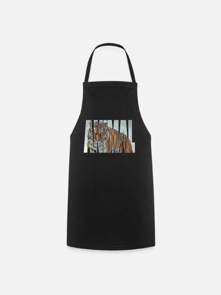 Tiger - Kochschürze - Schwarz