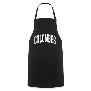 Colombes - Kochschürze - Schwarz - Vorne - AI Model Male 185 dark (185cm)
