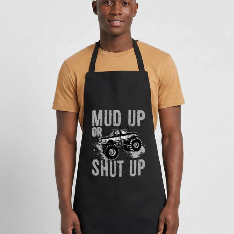 Mudder-Geschenk Mud Up oder Shut Up Lustige Mudding-Geschenke Kochschürze