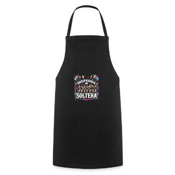 Despedida De Loonetera Party Design - Tablier de cuisine - noir - Devant - AI Model Male 185 dark (185cm)