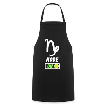 Zodiac Statement Horoscope Capricorn Astrology - Cooking Apron - black - Front - AI Model Male 185 dark (185cm)