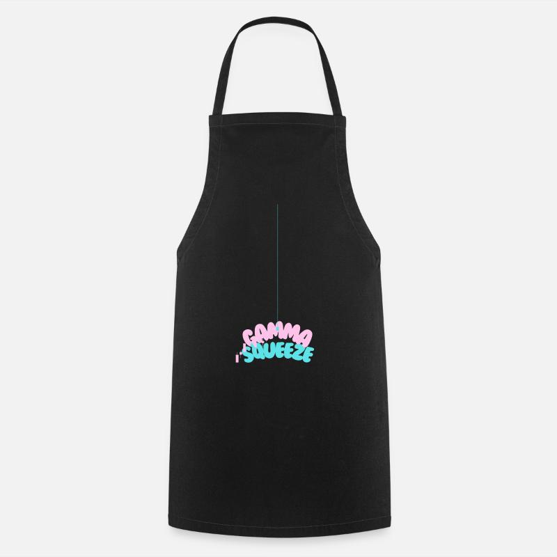 Gamma Squeeze - Cooking Apron - black