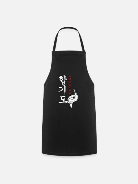 Hapkido-Kampfkunst-Geschenk - Kochschürze - Schwarz